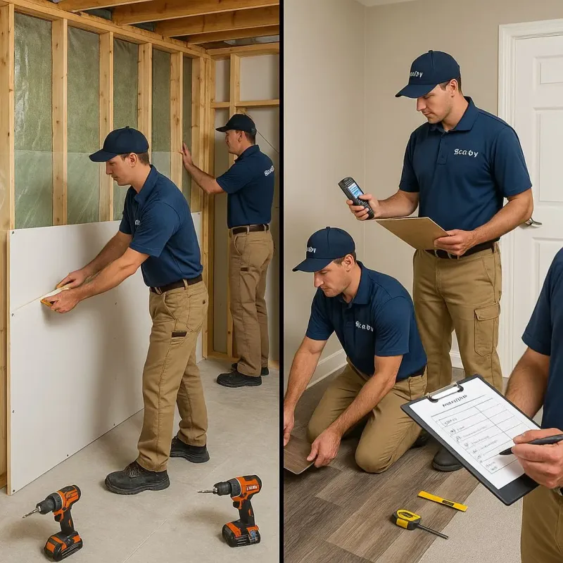 Repairs and Reconstruction process in Cadiz, OH